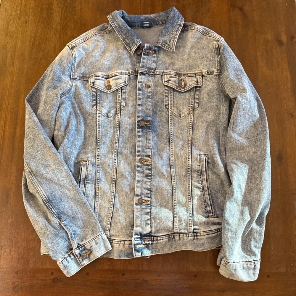 George Light Blue Denim‎ Jacket
